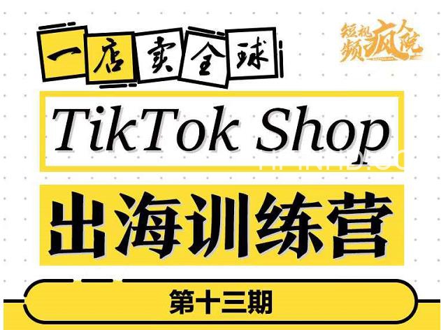 李社长《TikTok Shop出海训练营13期》