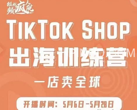疯人院TikTok Shop 出海训练营（一店卖全球）