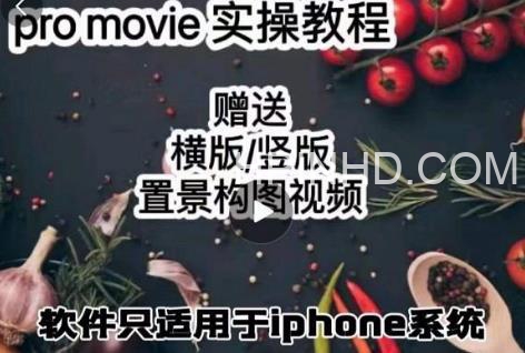 漆十二《美食摄影promovie实操高手课》
