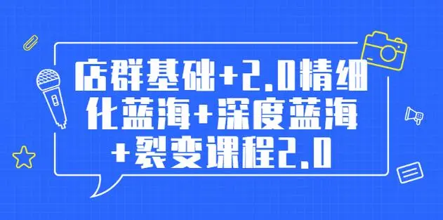 孤狼电商店群全套教程：店群基础+精细化蓝海+裂变