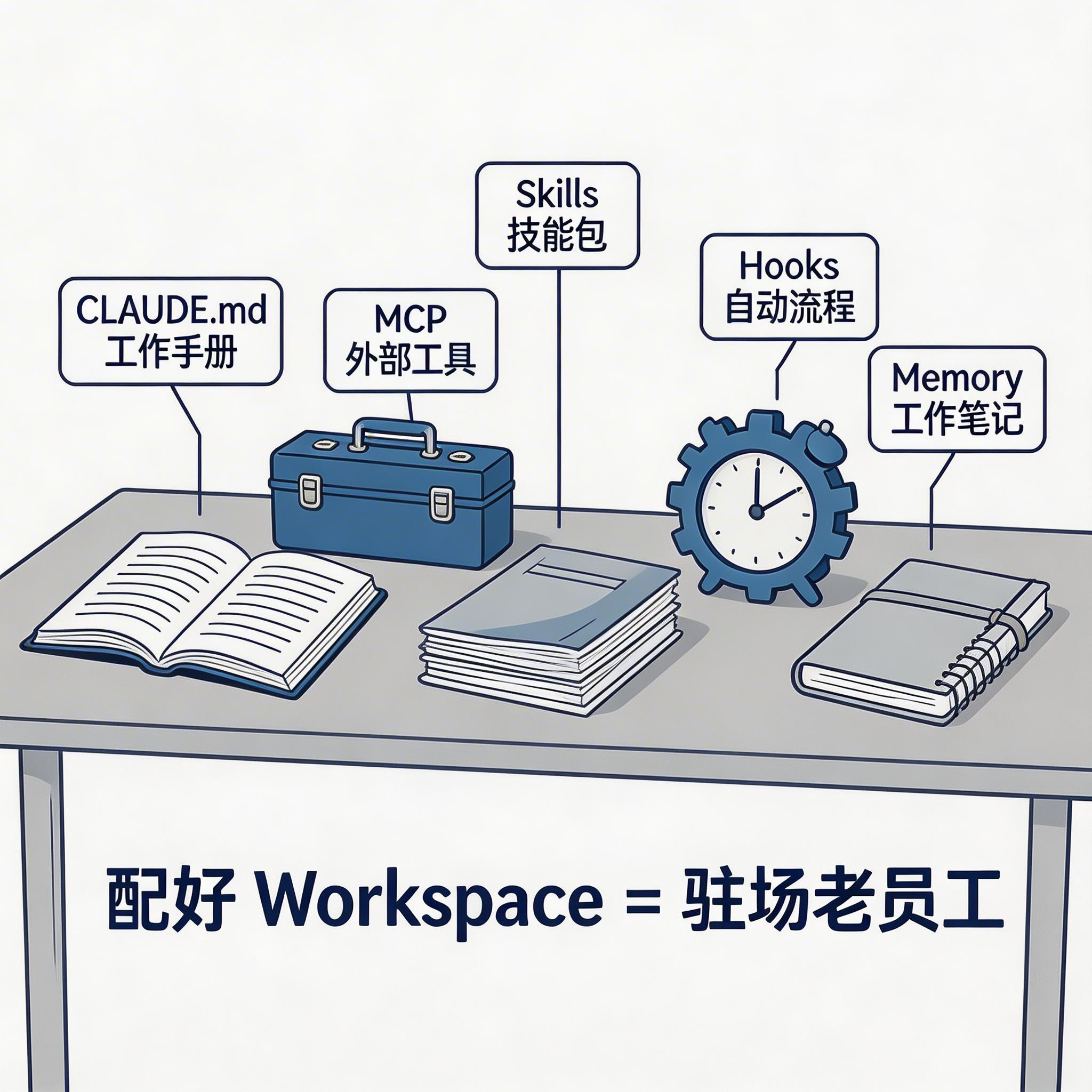 万字讲透Claude Code从”能用”到”真好用”的分水岭：Workspace 深度解析